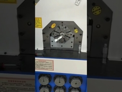 PLC 제어 2 인치 나선 파이프 튜브 압축 기계 큰 힘 넓은 오픈 머