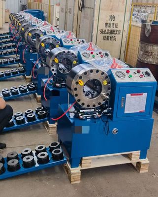 600T DX68 Hose Crimping Machine 6 - 51mm 2.5L / 5L / 10L 출력 용량 펌프