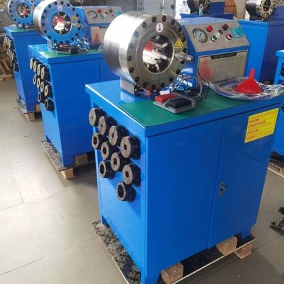 고압 전기 수압 Hose Crimping 기계 31.5mpa 생산성 200 pcs/h