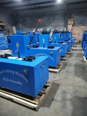 좋은 가격 φ350 * 2.8mm 절단 블레이드 지름 Hose 절단 기계 절단 모터 RPM 2850 RPM 850 * 600 * 1200mm 온라인으로