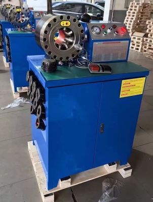 6-51mm 전기 전력 220v/240v/380v/415v 고무 Hose Crimping Machine 600T 크기 860*640*1300mm의 크기의 크기