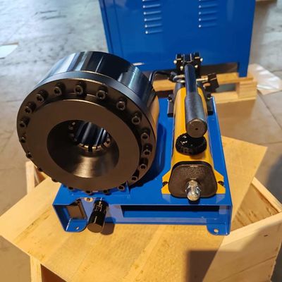 기술 지원 및 서비스와 함께 수동 수압 Hose Crimping 머신 ±0.01mm Crimping 정확도