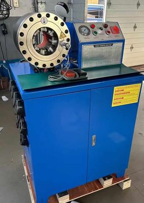 2 인치 전기 일치 다이어트 큰 힘 휴대용 Hose Crimping 머신 발굴기 Hose 프레스 도구 수압 Hose Crimper