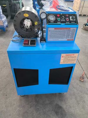 2인치 신형 큰 전력 4kW 작업 효율 시간당 500개 휴대용 Hose Crimping Machine Excavator Hose Press Tool Hydraulic Hose Crimper