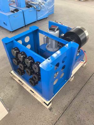 2인치 및 1.5인치 블루 컬러 휴대용 수압 Hose Crimping 머신 랙과 빠른 변경 폼 도구와 함께 6-38mm Hose Swager
