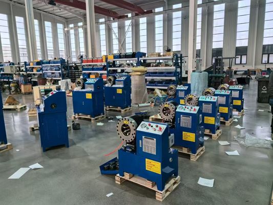 좋은 가격 정밀 크림 DX68 튜브 크림 머신 10 다이어 2 인치 6에서 51mm ±0.01mm 600T 크림 힘 245Kg 온라인으로