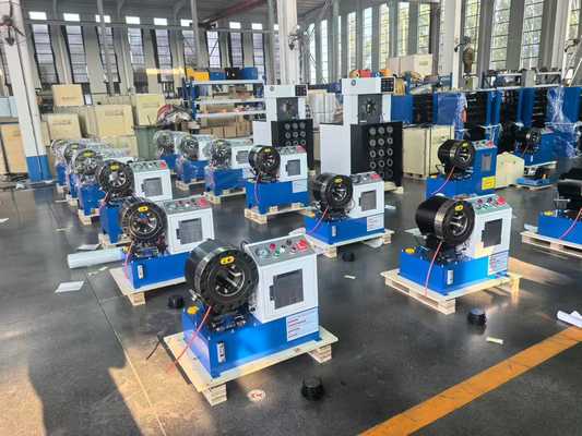 좋은 가격 DX68 호스 압착기 6-51mm 2인치 유압 압착기 온라인으로