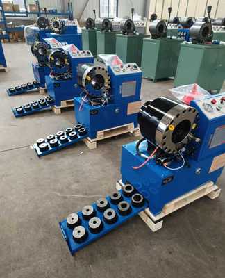 고강도 내구성을 위한 신기술 단조 공정 및 용접점 없는 일체형 2인치 유압 호스 크림퍼