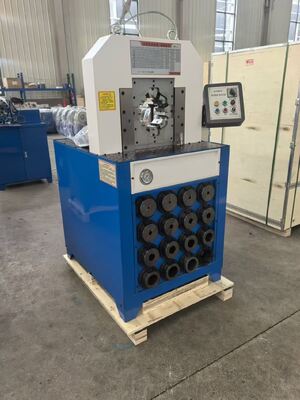 좋은 가격 3 인치 수압 Hose Crimping 기계 110V / 220V / 380V / 415V 전압과 1 년 보증 파란색 / 흰색 또는 사용자 정의 색상 온라인으로