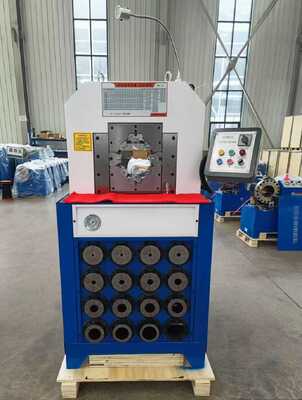 좋은 가격 1000T 크림프 힘 31.5MPA 등급 압력 및 6-76mm 크림프 범위와 함께 3 인치 수압 Hose 크림프 머신 온라인으로