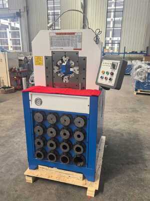 1250KG Heavy Duty Hose Crimping Machine with 755*1045*1630MM Dimension and 1 Year Warranty