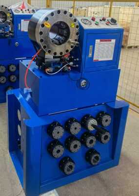 좋은 가격 2 인치 가이드러릭 튜브 크림핑 머신 빠른 변경 폼 도구와 다재다능한 크림핑을 위해 10 다이 온라인으로