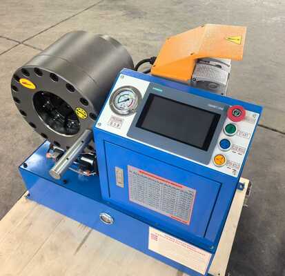 좋은 가격 6-51mm Hydraulic Hose Crimping Machine with Fast Change Mould Tool and 10 Dies for Versatile Crimping 온라인으로