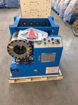 6-51mm 유압 호스 압착기 (빠른 금형 교체 도구 및 10개의 교체 가능한 다이 포함)