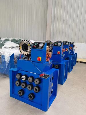 좋은 가격 기계 측정 제동관 압착 공구 200 Pcs/H를 주름을 잡는 CNC 브레이크호스 온라인으로