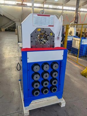좋은 가격 PLC 5.5 kw 유압 호스 프레스 머신 4 kw 수압 피팅 언론 큰 팔꿈치 CBK-51B 온라인으로
