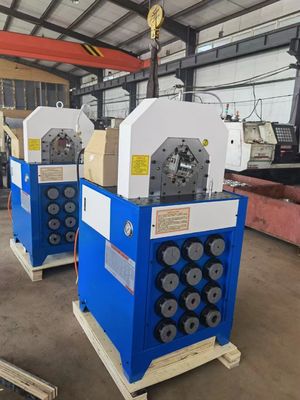 좋은 가격 5.5 kw PLC 호스 프레스 머신 유압 파이프 4 kw 지능형 제어 시스템 3 인치 CBK-120 온라인으로