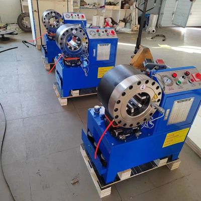 가벼운 DX68 Hose Crimping Machine 200 pcs/h 작업 효율성