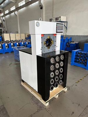 좋은 가격 1250KG 용량 AC Hose Crimping Machine 크림 범위 6-76mm 온라인으로