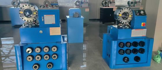 좋은 가격 스테인리스 스틸 파이프 Hose Crimping 머신 P38 엮은 Hose Crimper 높은 정확성 1.5 및 2 인치 랙과 빠른 변경 폼 도구와 함께 온라인으로