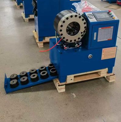PLC 제어 시스템 2 인치 10 다이 DX68 Hose Crimping Machine Hose Crimper