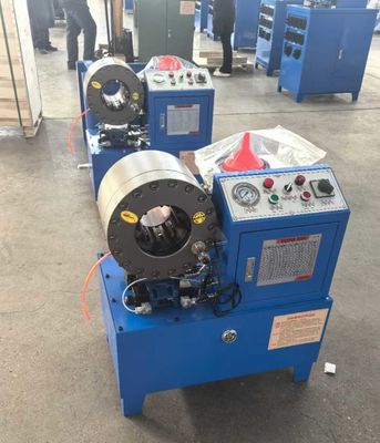415v 3KW / 4KW DX68 Hose Crimping Machine 블루 컬러 튜브 크림퍼