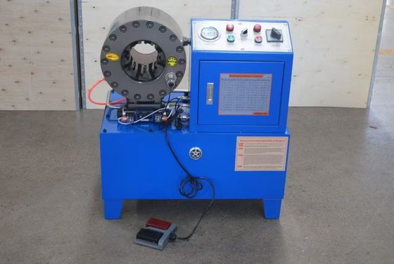 오일 펌프 압력 31.5Mpa DX68 Hose Crimping Machine 높은 효율성