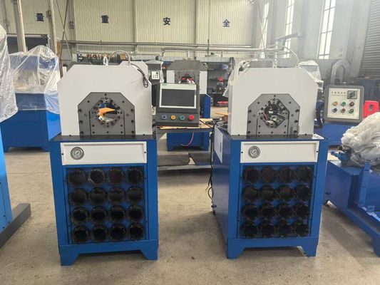 2인치 PLC 5.5kW 수압 튜브 압축 기계 4kW 수압 펌프 압축 기계 큰 팔꿈치 CBK-51B