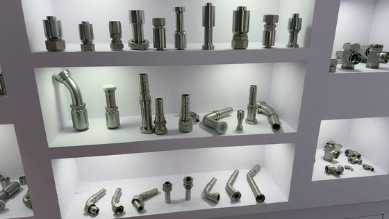 좋은 가격 나사산 BSP 유압 호스 피팅 스테인리스 스틸 수컷 암컷 퀵 커플러, 1/4''부터 1인치까지 다양한 크기, 스트레이트 45° 90° 온라인으로