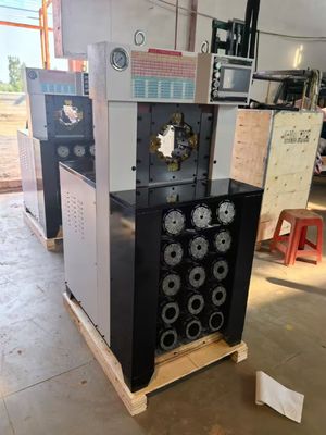 슈퍼 두께 3 인치 15 다이 6-76mm 블랙 컬러 AC Hose Crimping Machine With Withhold 더 빠른 크림 힘 650T