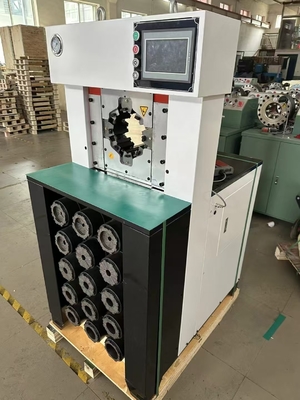 좋은 가격 3인치 유압 호스 압착기 650T (PLC 제어) 온라인으로