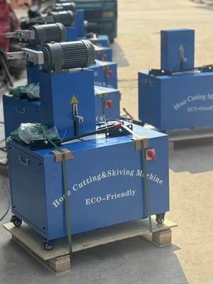 전기 수압 튜브 절단 기계 6-51mm 절단 범위 2 인치