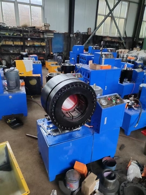 6인치 파이프용 강철 전기 파이프 압착기 220V/380V 1000psi