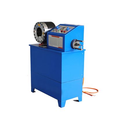좋은 가격 Double Functions Blue Color 2 Inch Hydraulic Hose Crimping Machine with 10 Sets of Dies and 6-51mm Crimping Range for Robust Construction 온라인으로