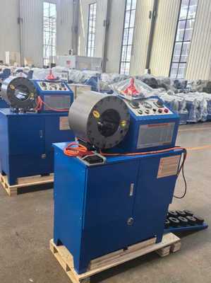 좋은 가격 2 Inch Hydraulic Hose Crimping Machine with 10 Dies and 6-51mm Range for Wide Hose Applications 온라인으로