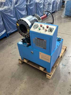 좋은 가격 시당 200pcs 효율 10 다이 포함 및 600T 크림 힘과 함께 수압 Hose 크림 머신 온라인으로