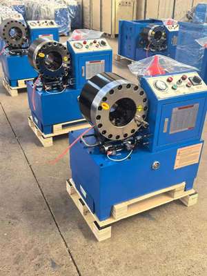 좋은 가격 DX68 이동 튜브 크림프 머신 600T 크림프 힘과 시간당 200 PC의 효율 온라인으로