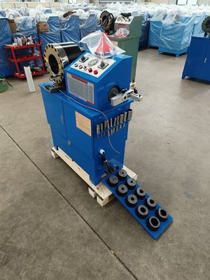 좋은 가격 Dual Functionality Hydraulic Hose Crimping Machine with Wide Hose Applications and Robust Construction 온라인으로