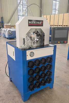 좋은 가격 3 Inch Hydraulic Hose Crimping Machine with 2800KN Crimping Force and 31.5MPA Rated Pressure 온라인으로