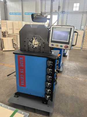 좋은 가격 산업용 0.01mm 정밀도 및 6-102mm 압착 범위의 전기 유압 호스 압착기 온라인으로