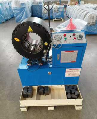 좋은 가격 3인치 전기 유압 호스 압착기 (800T 압착력, 6-76mm 범위, 200개/시간 용량) 온라인으로