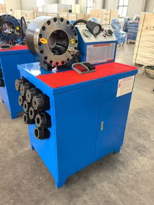 좋은 가격 전기 600T 크림핑 파스 고무 Hose 크림핑 머신 6-51mm 범위와 10 교환 가능한 다이 온라인으로