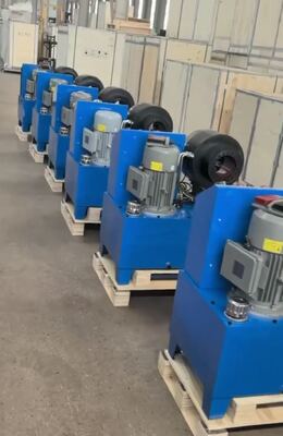 좋은 가격 DX68 파란색 220v/380v 6-51mm 압착 범위 10 다이 및 시간당 200 PC 효율성을 갖춘 2 인치 유압 호스 크림퍼 온라인으로