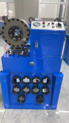 6-51mm Hydraulic Hose Crimping Machine with Fast Change Mould Tool and 10 Interchangeable Dies for Versatile Crimping